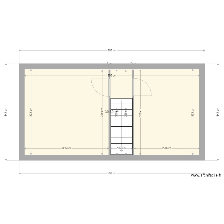 étage BEAUMARCHE. Plan de 0 pièce et 0 m2