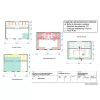 Vestiare du stade de Baillif Plan elec 