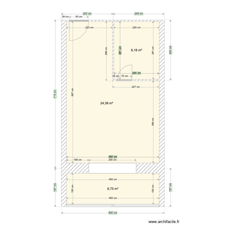 T1 Moa. Plan de 0 pièce et 0 m2