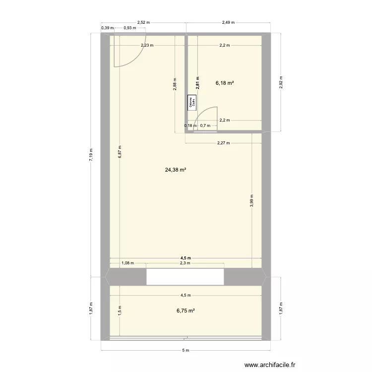 T1 Moa. Plan de 