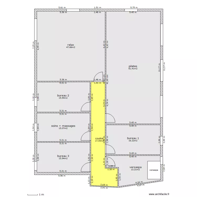 spa bois EST sans cardio . Plan de 