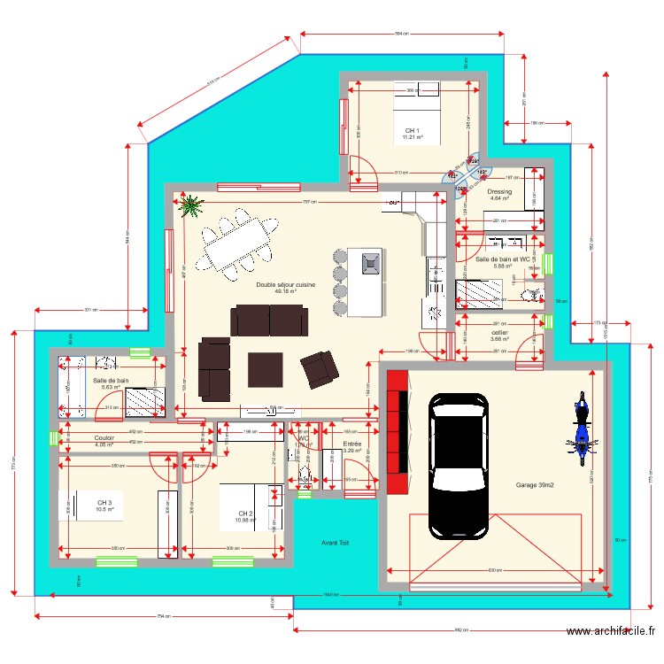 ALBA 110m2. Plan de 0 pièce et 0 m2