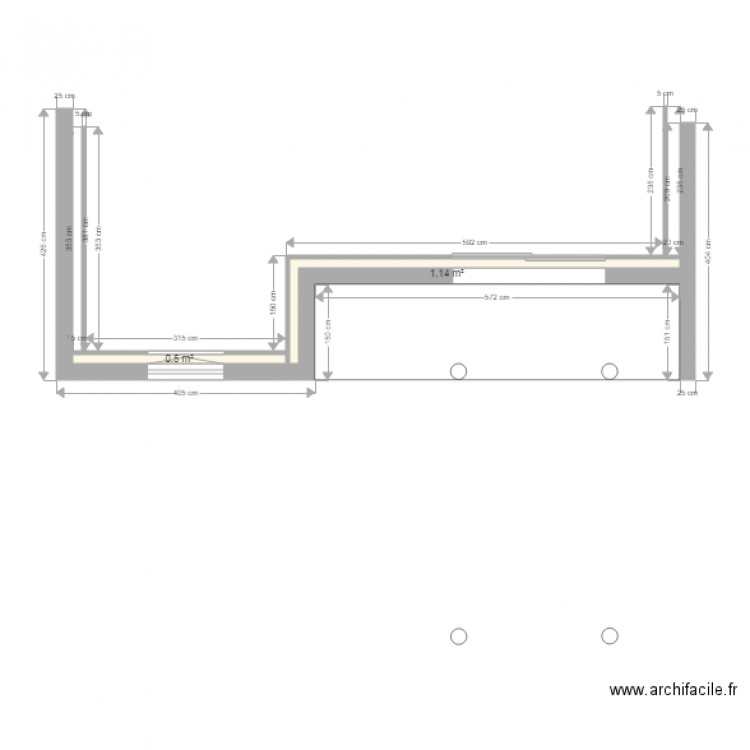 Taillard Rez de Chaussée . Plan de 0 pièce et 0 m2