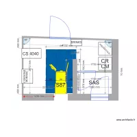 PLAN DE MASSE PROJET AVIGNON ROTONDES S87