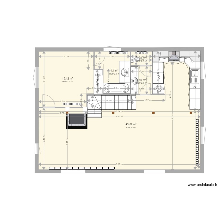 Plan tactac rdj modifié elec. Plan de 0 pièce et 0 m2