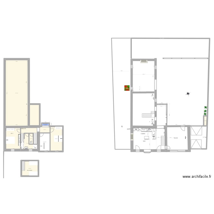 lambervez 11 09 22 . Plan de 9 pièces et 124 m2