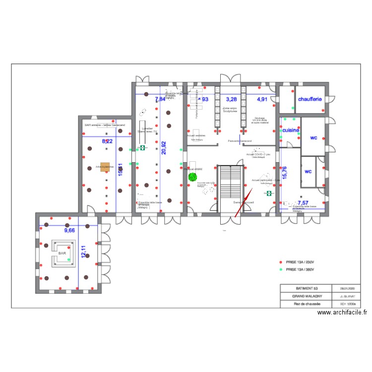 Domaine Malagny ACM Accueil. Plan de 0 pièce et 0 m2