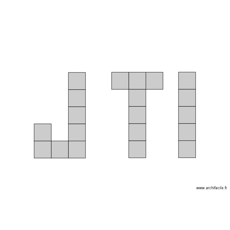 Mur LED JTI. Plan de 0 pièce et 0 m2