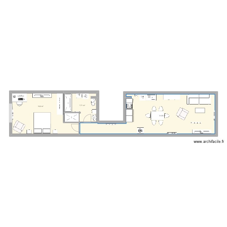 Bailly. Plan de 0 pièce et 0 m2