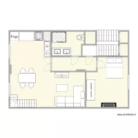 Plan Reine 3 &egrave;me &eacute;tage Modifier