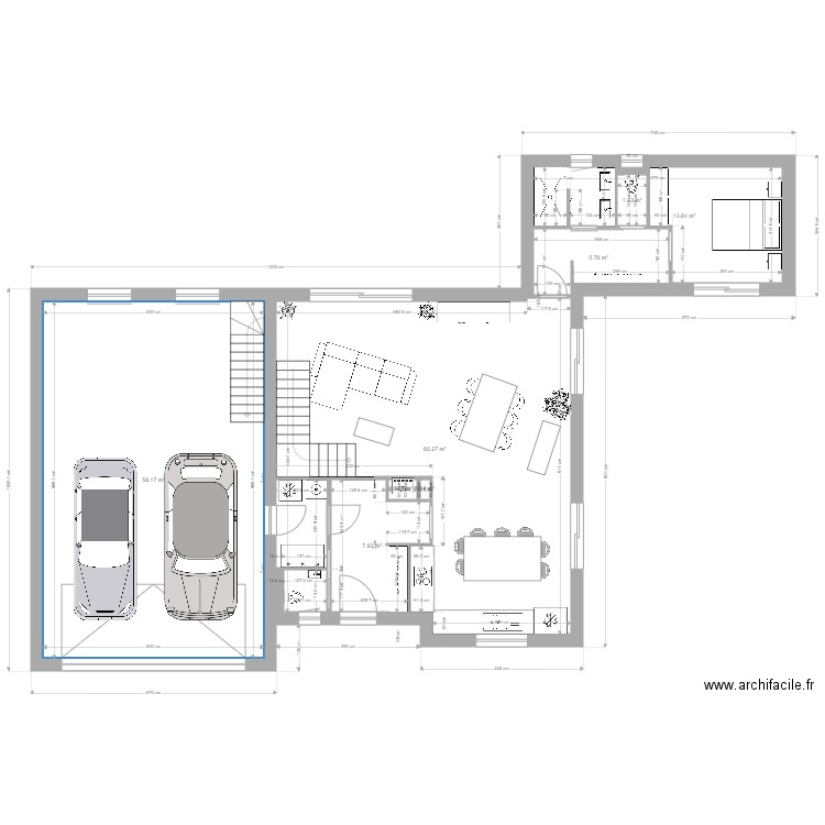 projet. Plan de 0 pièce et 0 m2