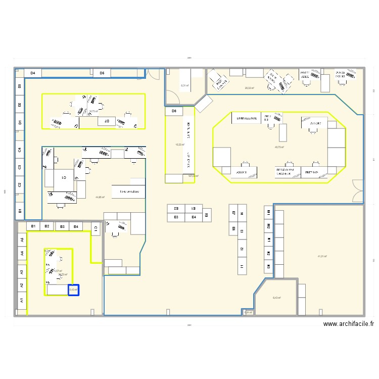 Atelier V4. Plan de 0 pièce et 0 m2