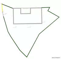 implantation sur parcelle 1