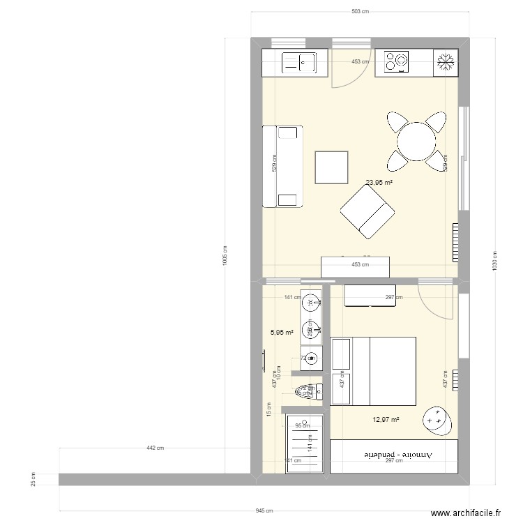 Studio Payas V2. Plan de 0 pièce et 0 m2