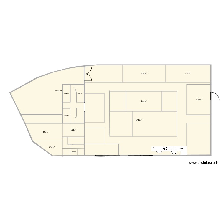 gémo halluin. Plan de 0 pièce et 0 m2