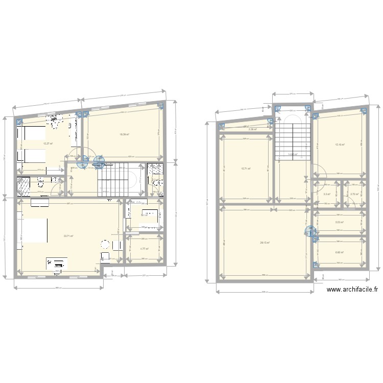 R1 villa 102 bati. Plan de 0 pièce et 0 m2