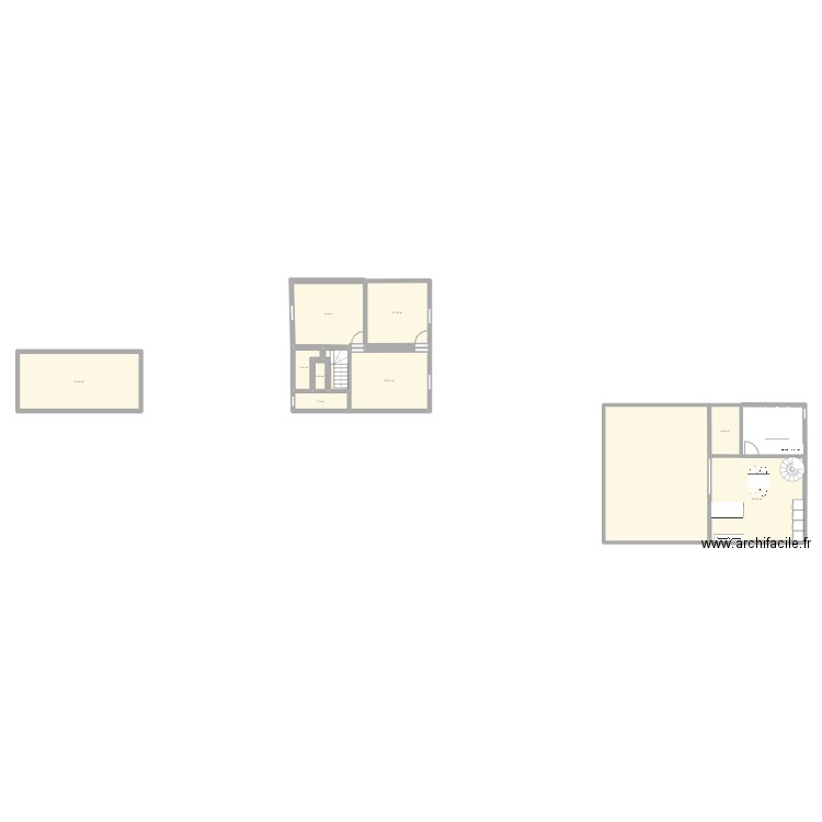 MAISON 2. Plan de 11 pièces et 152 m2