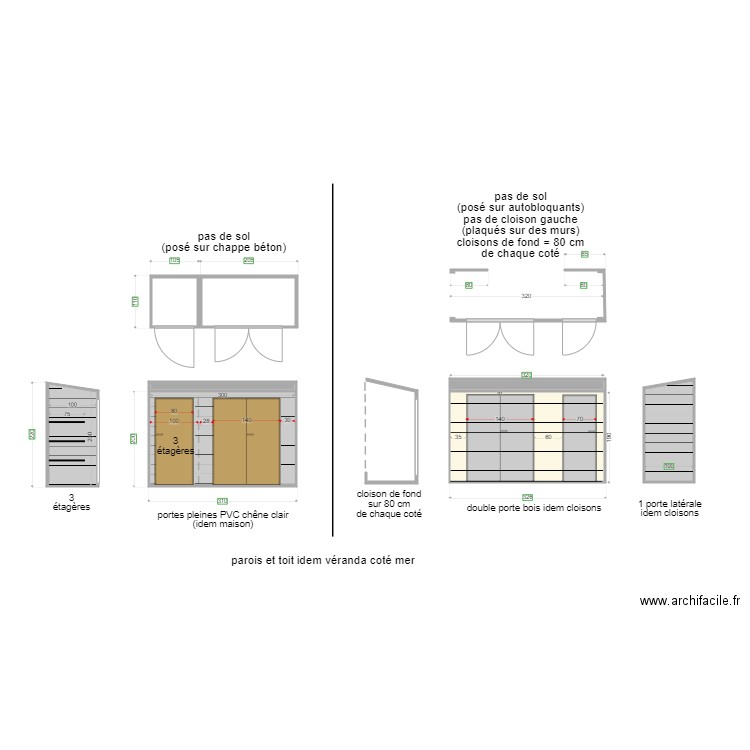 abris outils et meubles jardin 2021 12 05a. Plan de 8 pièces et 20 m2