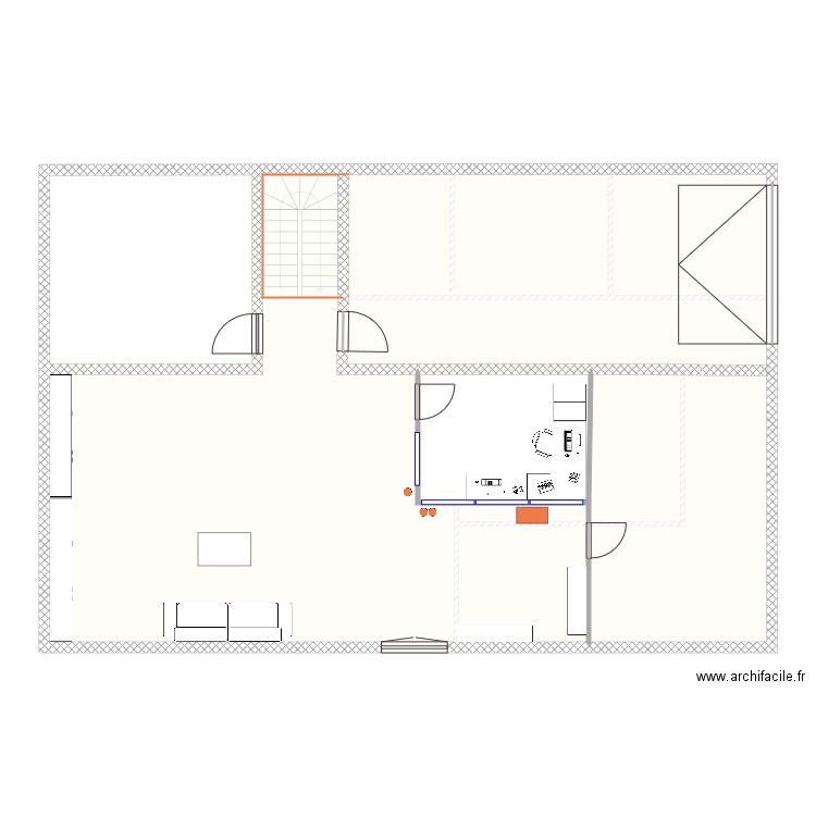 Plans maison valais soussol. Plan de 0 pièce et 0 m2