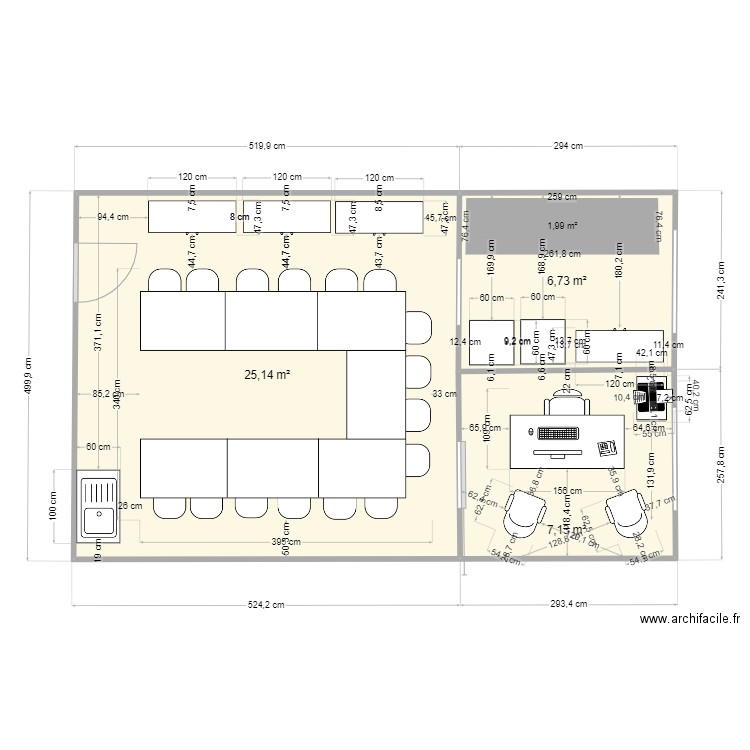 foyer duclos. Plan de 0 pièce et 0 m2