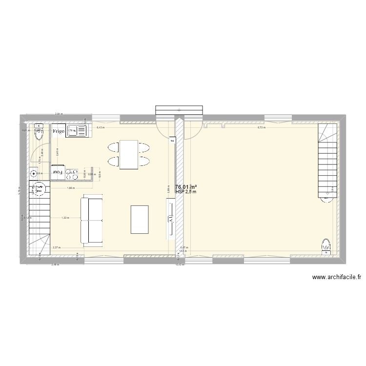 cordemais. Plan de 4 pièces et 228 m2