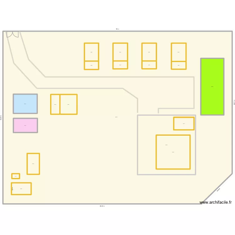 Terrain Optimisé. Plan de 20 et 5783 m² Terrain Optimisé. Plan de 20 et 5783 m²