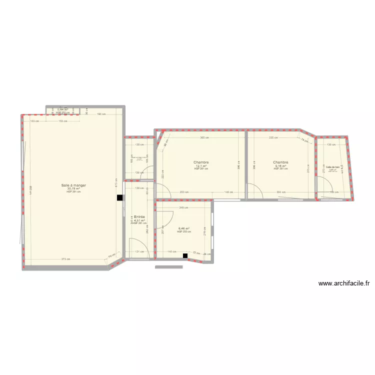 FAUBOURG SAINT ANTOINE. Plan de 