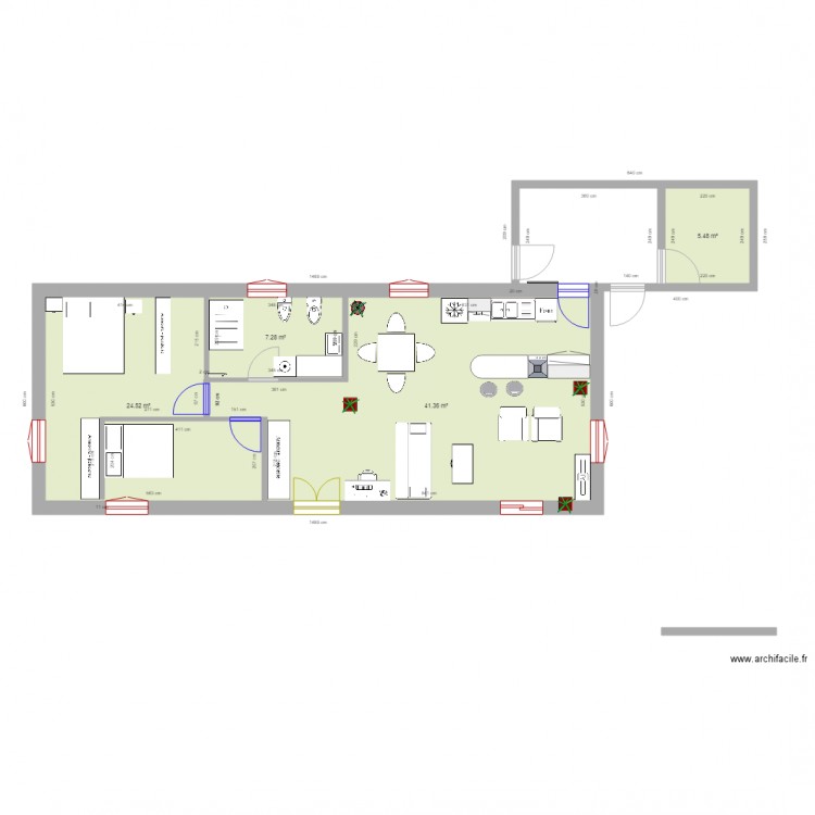 villa delle rose 1. Plan de 0 pièce et 0 m2