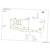 Plan maison avec plan de masse