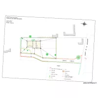 Plan maison avec plan de masse