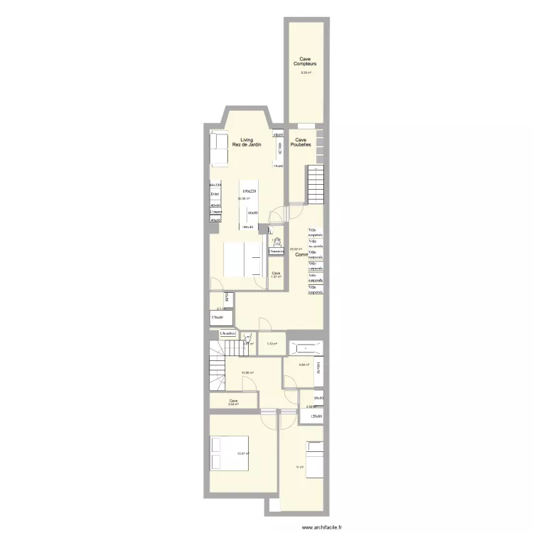 Marie José Rez jardin NewAdé. Plan de 0 pièce et 0 m2 Marie José Rez jardin NewAdé. Plan de 0 pièce et 0 m2