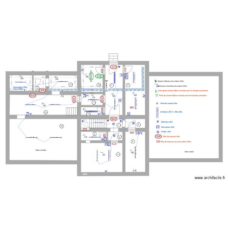 Hotel de ville SS. Plan de 0 pièce et 0 m2