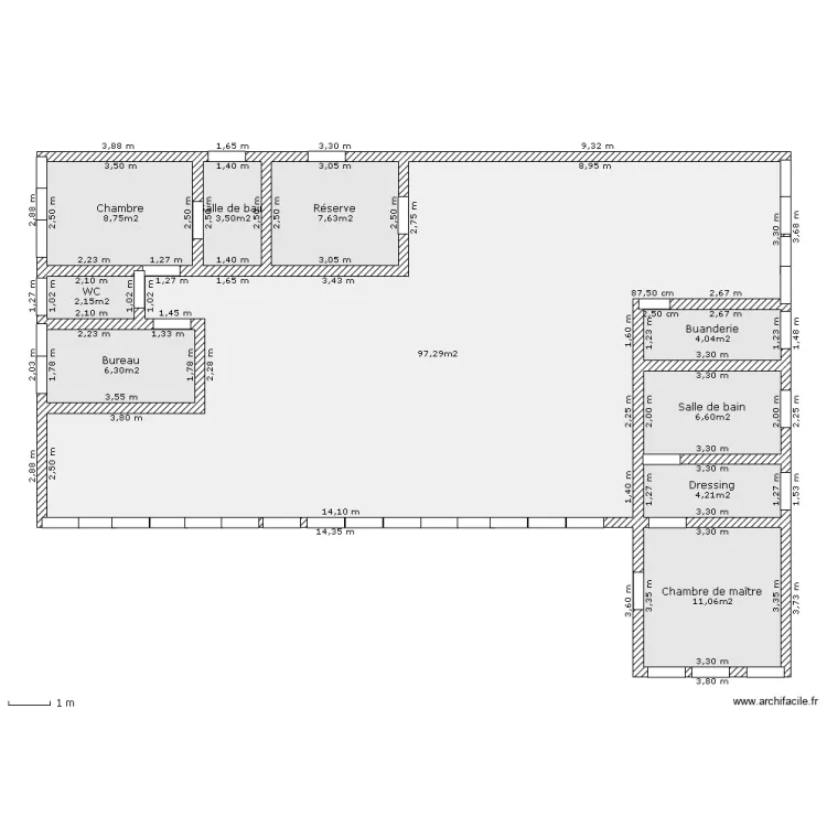 Accacia 1. Plan de Accacia 1. Plan de