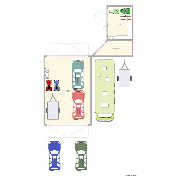 DreamHouse. Plan de 0 pièce et 0 m2