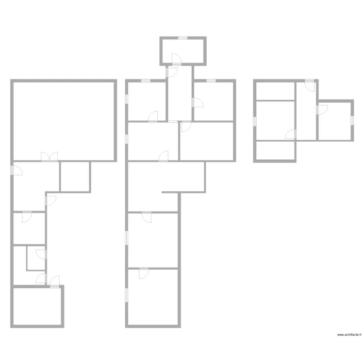 KOCHER BARR. Plan de 