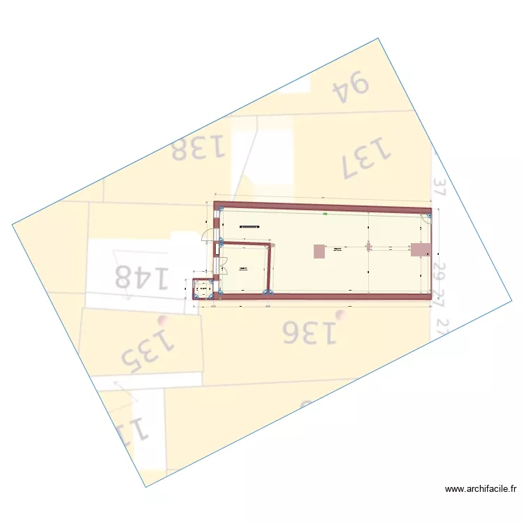 dianeamenagement v0. Plan de 