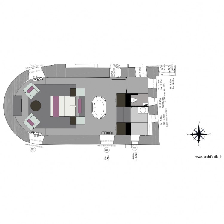 CHAMBRE 1 final. Plan de 0 pièce et 0 m2
