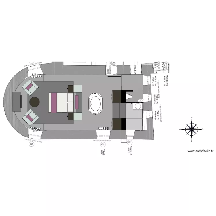 CHAMBRE 1 final. Plan de CHAMBRE 1 final. Plan de