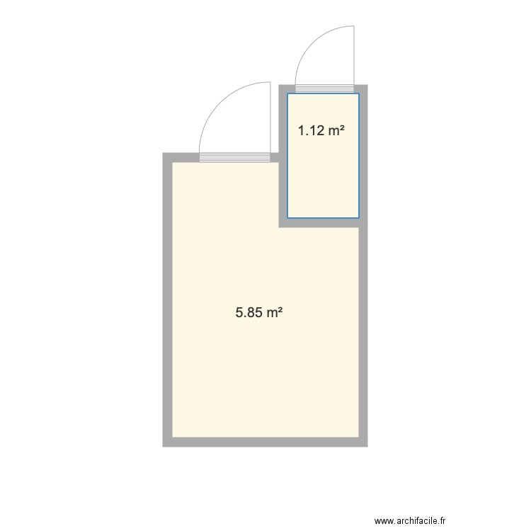 SDB SUITE . Plan de 0 pièce et 0 m2