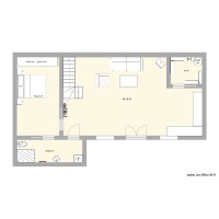 Plan rdc chalet