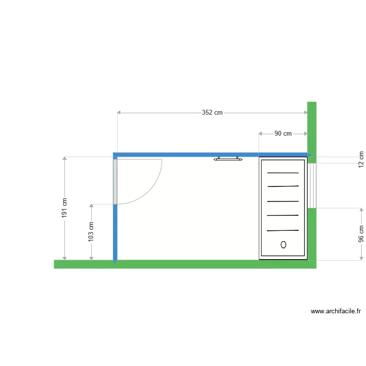 CARANGEOT  SDE Etage. Plan de 