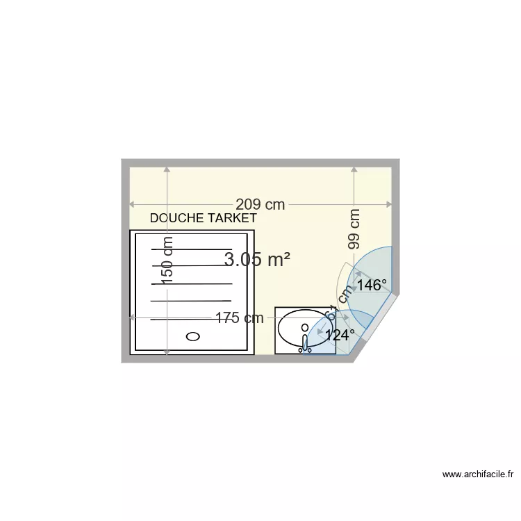 VASSEUR GERMAINE . Plan de 