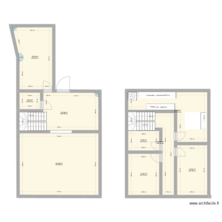 testJuin. Plan de 9 pièces et 147 m2