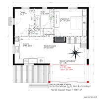 chalet 50 Existant et projet