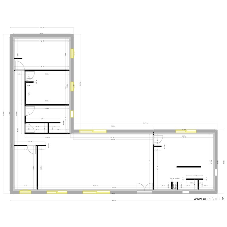 CHEKKOUR. Plan de 0 pièce et 0 m2
