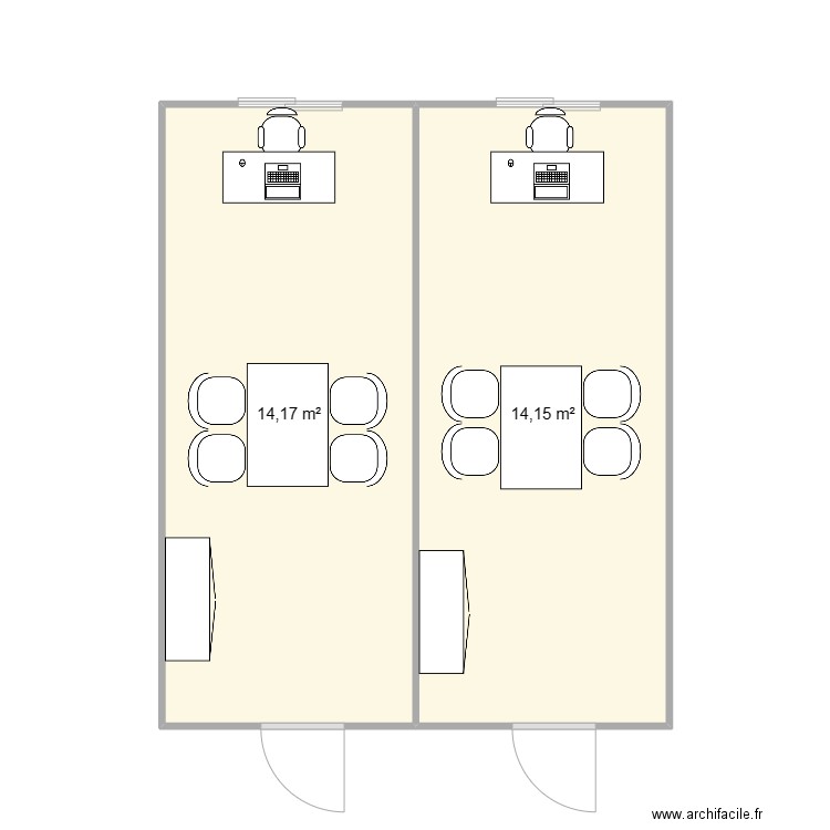 FIBREM - ST PIERRE DE CHANDIEU. Plan de 0 pièce et 0 m2