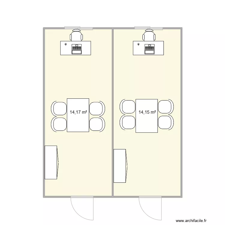 FIBREM - ST PIERRE DE CHANDIEU. Plan de 