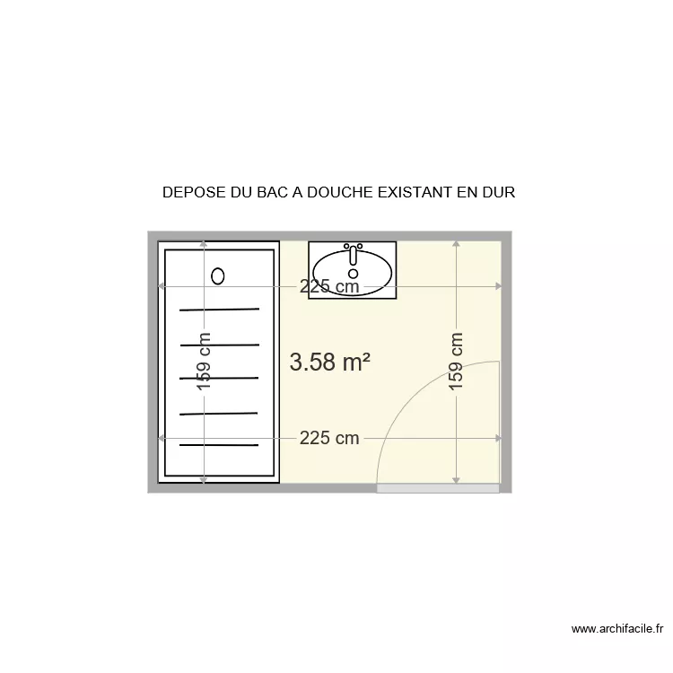 DRUON MONIQUE . Plan de 