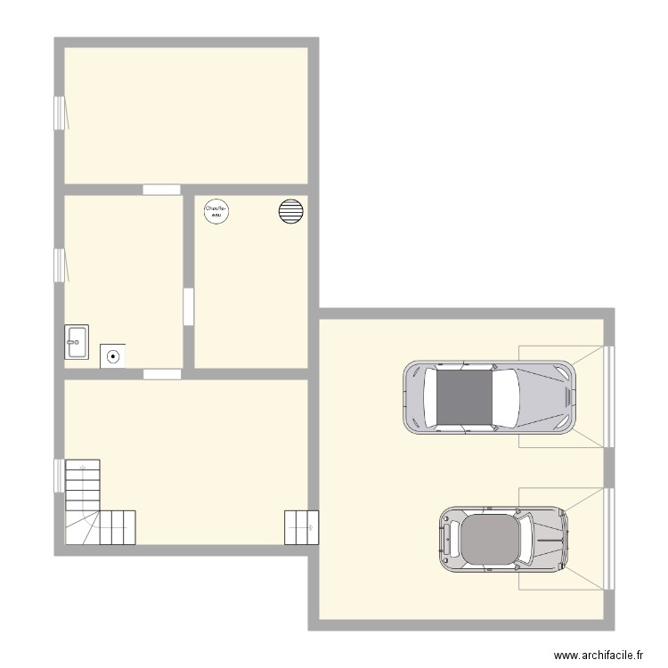 AUGER SOUS SOL. Plan de 0 pièce et 0 m2