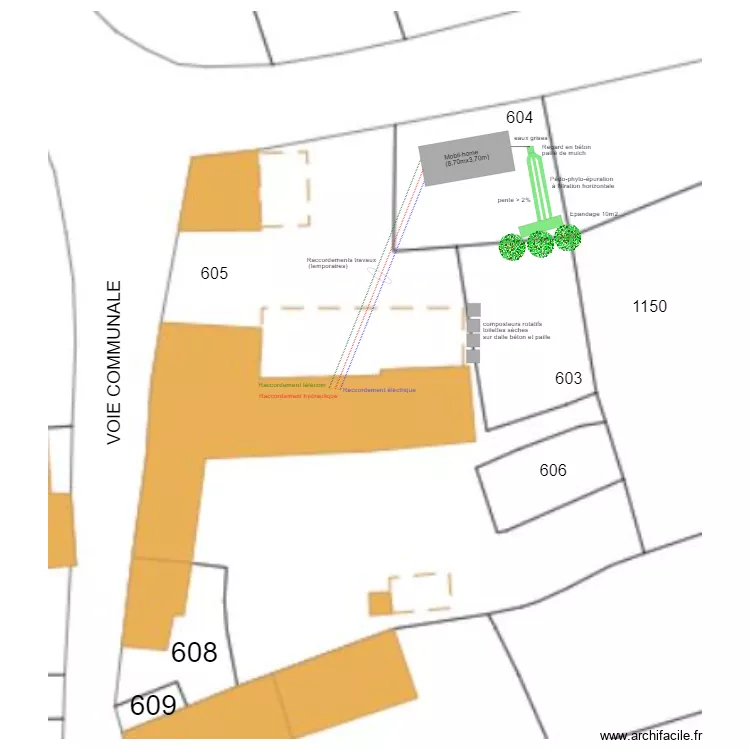 plan voisin. Plan de plan voisin. Plan de